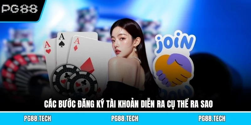 Các bước đăng ký tài khoản diễn ra cụ thể ra sao