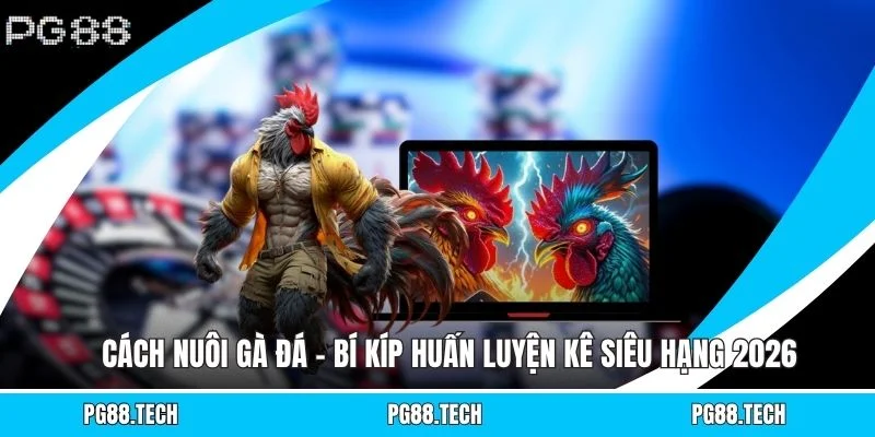 Cách Nuôi Gà Đá - Bí Kíp Huấn Luyện Kê Siêu Hạng 2026